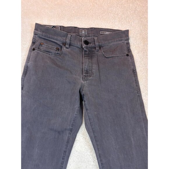 Z Zegna Mens Straight Fit Gray Jeans Size 30X29 - Picture 4 of 14